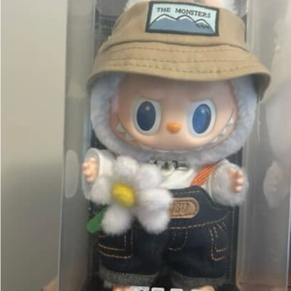 The Monsters Tan and White Kids Hat